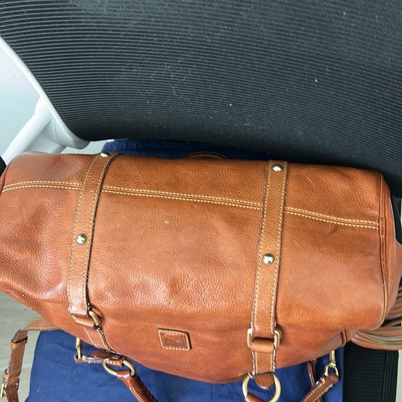 Dooney & Burke Elegant Brown Leather Handbag - Picture 11 of 17